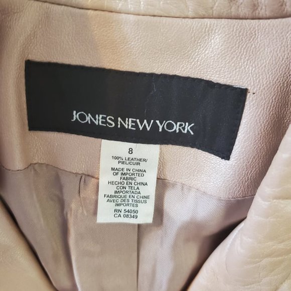 Fitted pink leather jacket, super cute - Picture 3 of 3